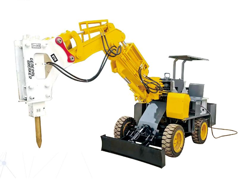 CSP-75輪胎式巷道掘進(jìn)破碎機